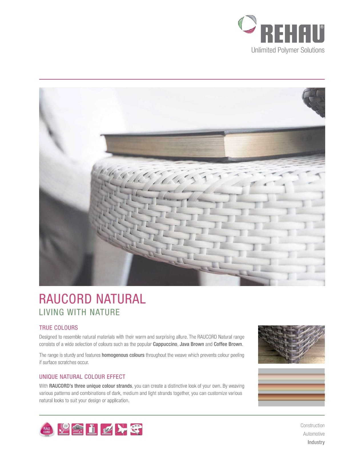 German Rehau Wicker Collections