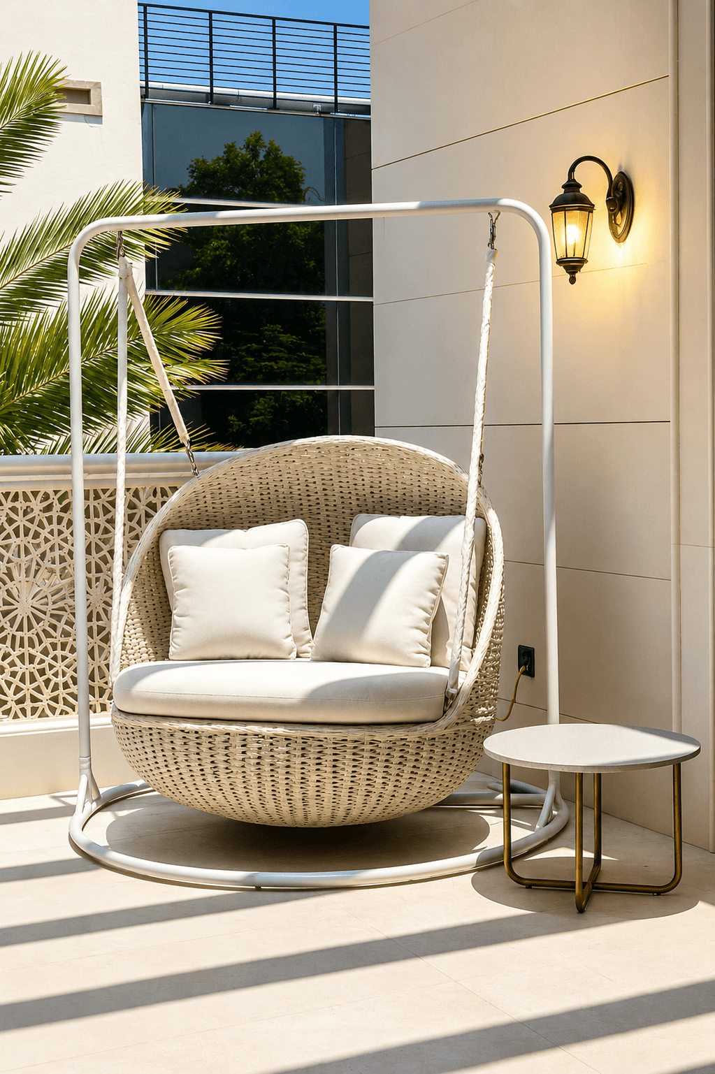 Hanging swing chair