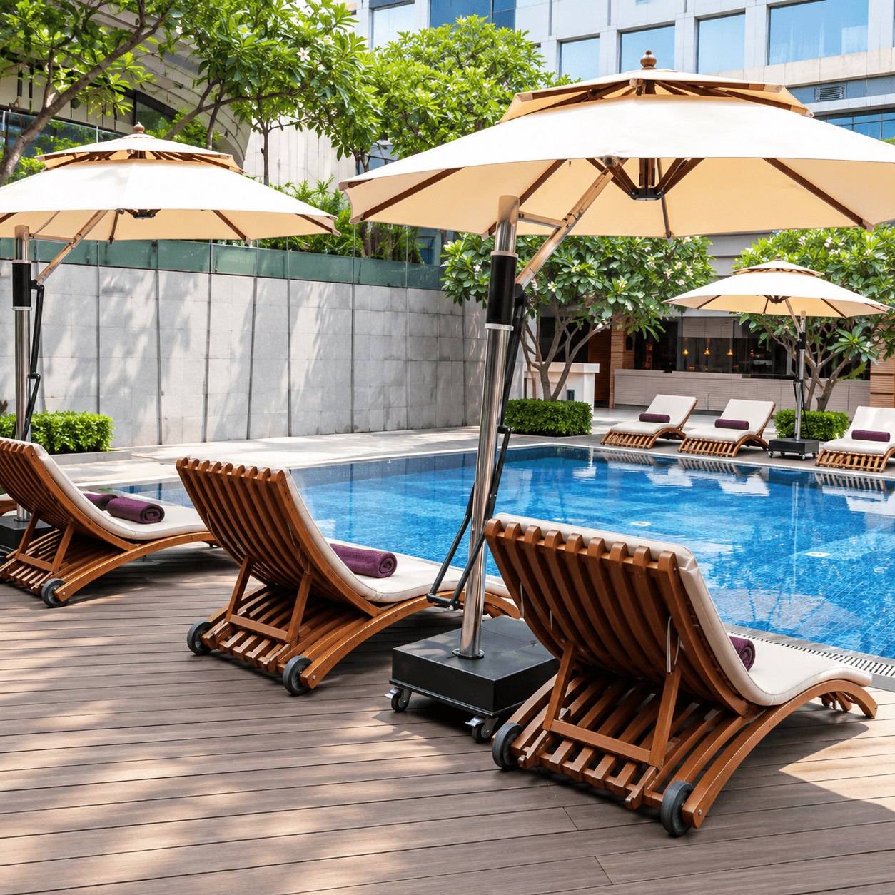 Heavy Duty Pool Side Umbrella